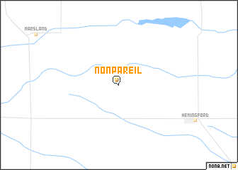 map of Nonpareil