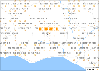 map of Nonpareil