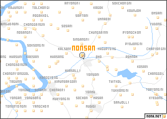 map of Nonsan