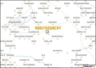 map of Nooit Gedacht