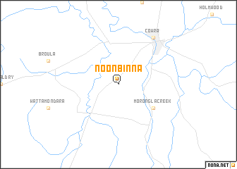 map of Noonbinna