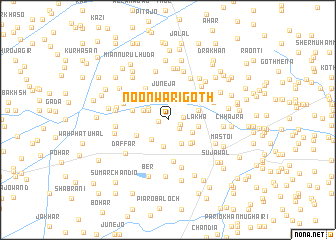 map of Noon Wari Goth