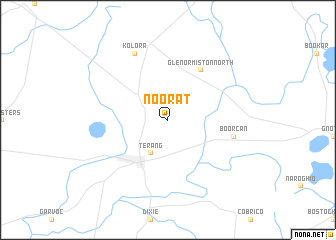 map of Noorat