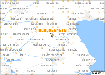 map of Noordbeemster