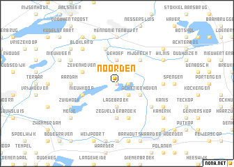 map of Noorden