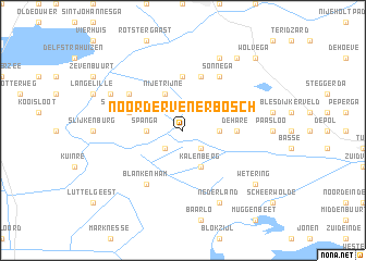 map of Noordervenerbosch