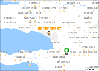 map of Noordgeest