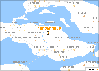 map of Noordgouwe