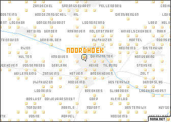 map of Noordhoek