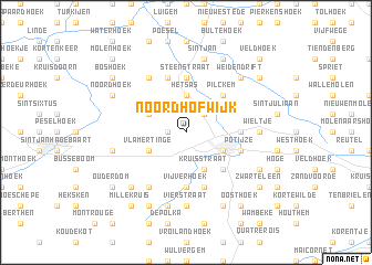 map of Noordhofwijk