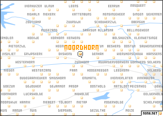 map of Noordhorn