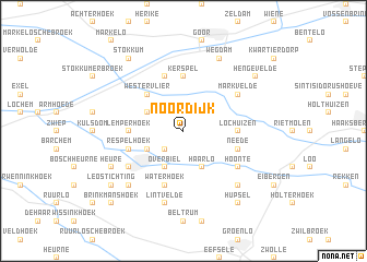 map of Noordijk