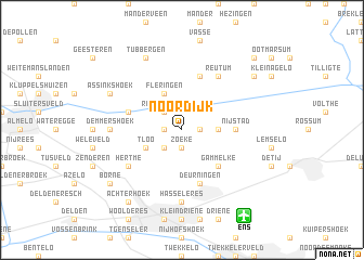map of Noordijk