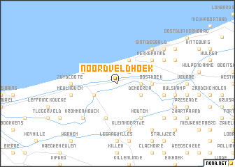 map of Noordveldhoek