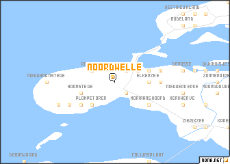 map of Noordwelle