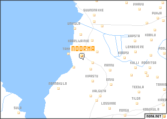 map of Noorma