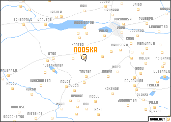 map of Nooska