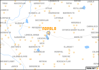 map of Nopala