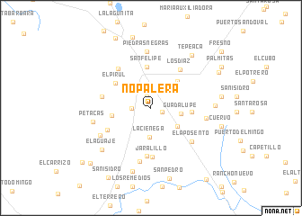 map of Nopalera