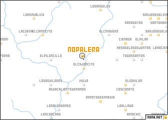 map of Nopalera