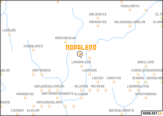 map of Nopalero