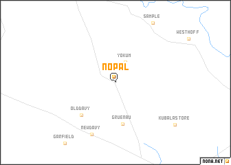 map of Nopal