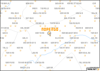 map of Noperdo