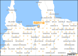 map of Nopíyia