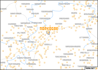 map of Nŏpkogae