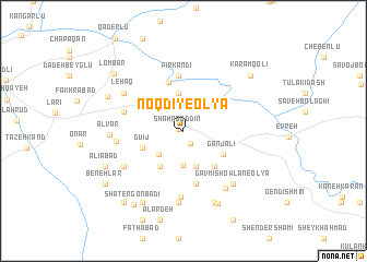 map of Noqdī-ye ‘Olyā