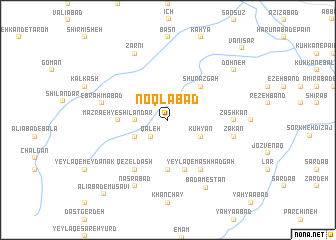 map of Noqlābād
