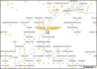 map of Noqleh Bar