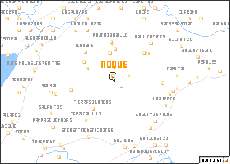 map of Noque