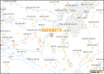 map of Norabatsʼ