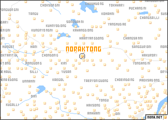 map of Norak-tong