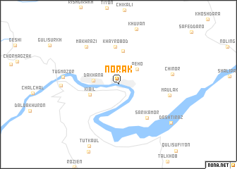 map of Norak