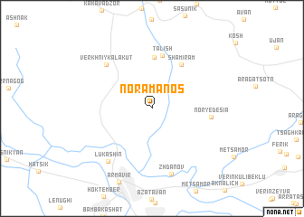 map of Nor Amanos