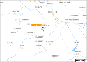 map of Noranga Ranch