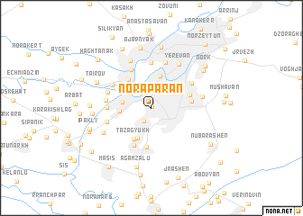 map of Nor-Aparan