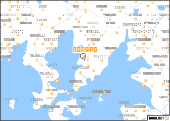 map of Norap\