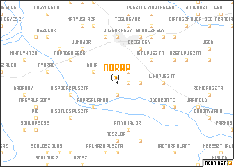 map of Nóráp