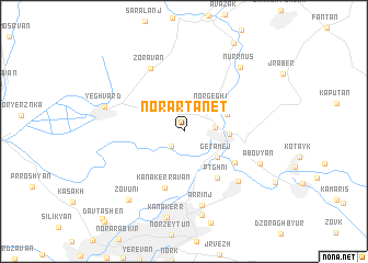 map of Nor Artanet