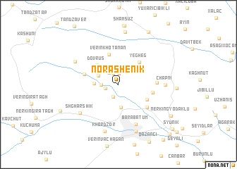 map of Norashenik