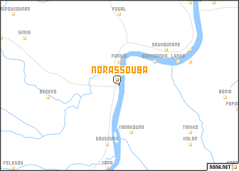 map of Norassouba