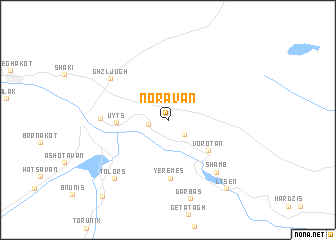 map of Noravan