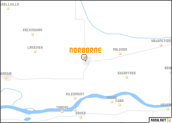 map of Norborne