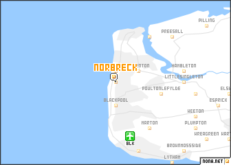 map of Norbreck