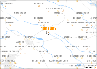 map of Norbury