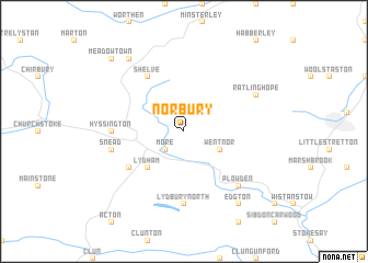 map of Norbury