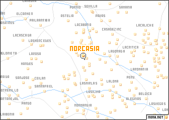 map of Norcasia